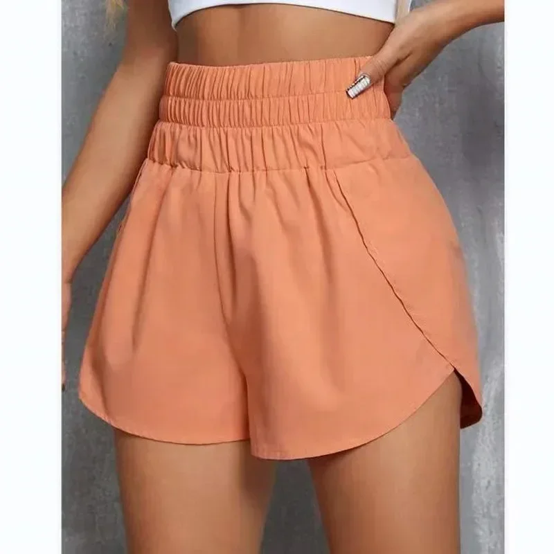 Women's Shorts High Waist Casual Cycling Quick Dry Summer Harajuku Fashion Sports Sweatpants Beach Loose Oversize Clothing 2025
