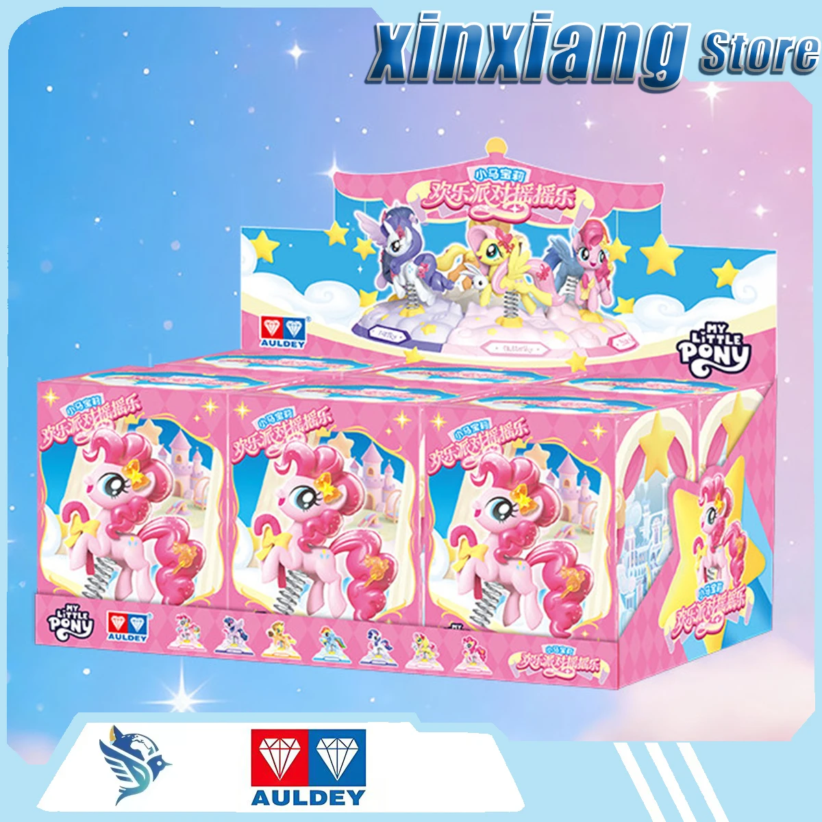 

AULDEY My Little Pony Decorative items surprises comics souvenirs trendy toys animations decorations gifts Cartoon popular cute