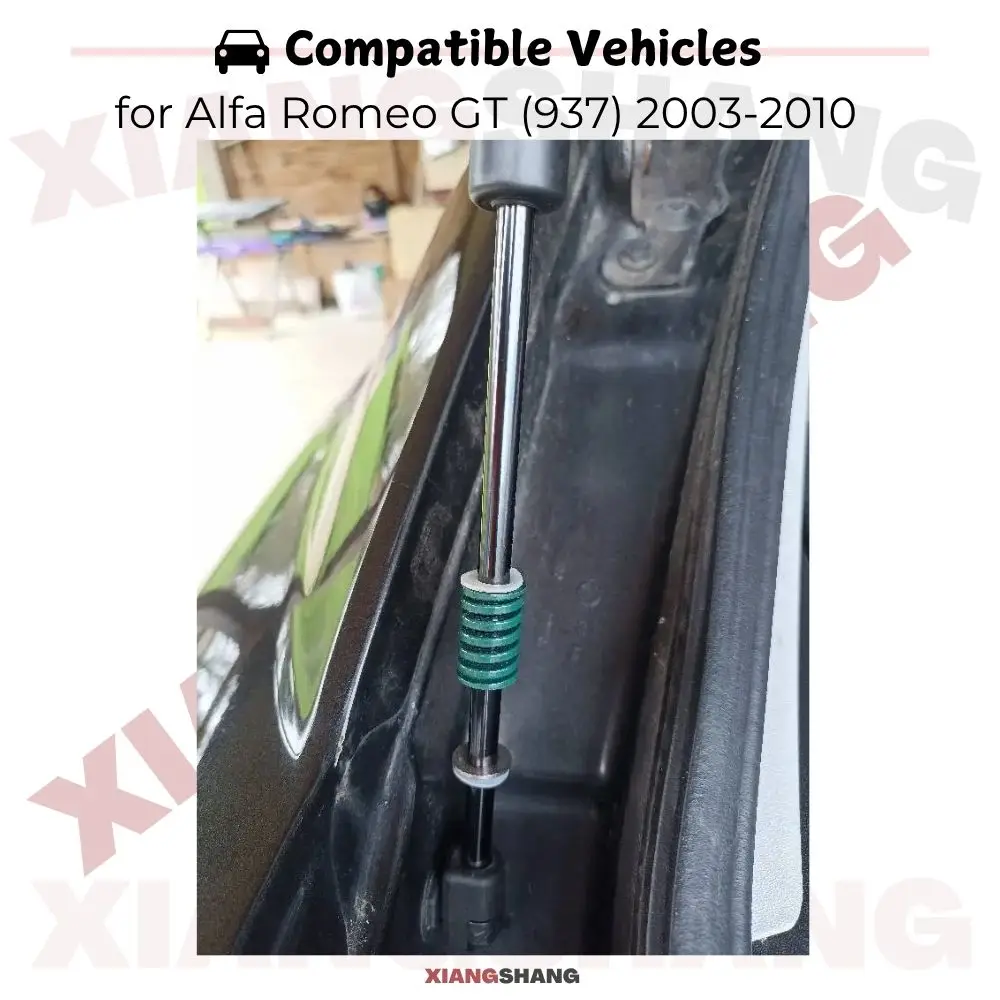 

Auto Pop-Up Trunk Struts for Alfa Romeo GT (937) 2003-2010 Coupe Automatic Opening Gas Lift Supports with Springs Boot Struts