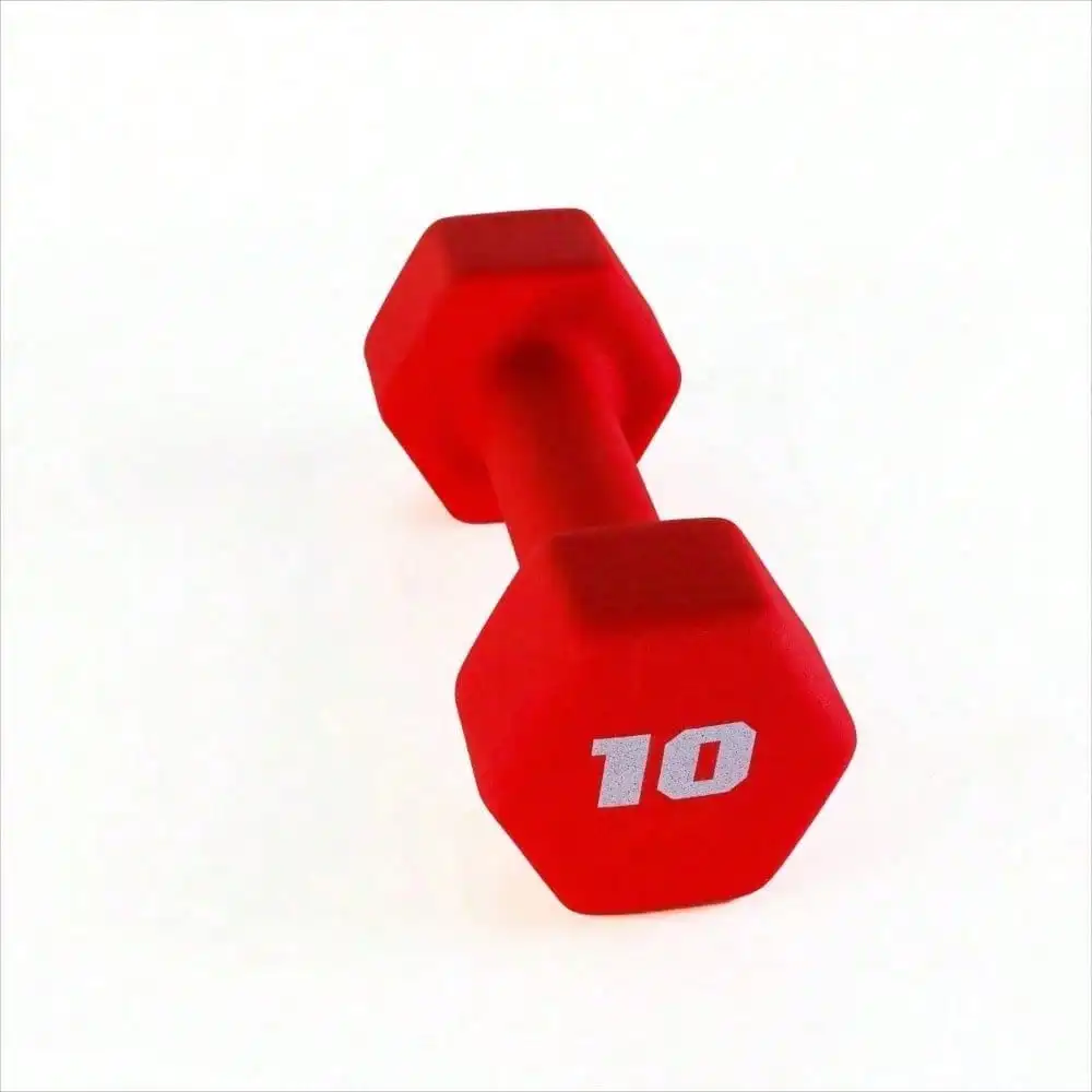 

Неопреновая гантель 10 фунтов, красная, одиночная