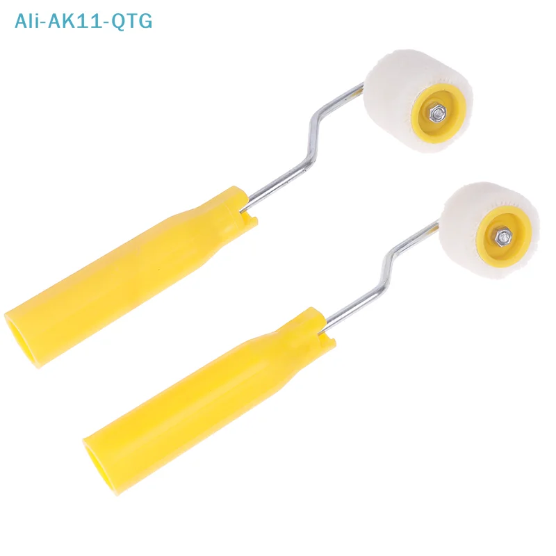 

Hot！Mini Paint Rollers Doors And Ceilings Wool Brushes Extra Small Paint Touch Up Trim Edge Brush Roller Wall Repair Paint Brush