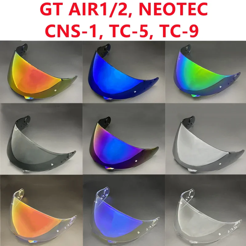 

Helmet Visor for SHOEI CNS-1 TC-5 TC-9 GT Air Neotec Visiere Casque Moto UV Protection Colorful Lens High Strength Riding Use