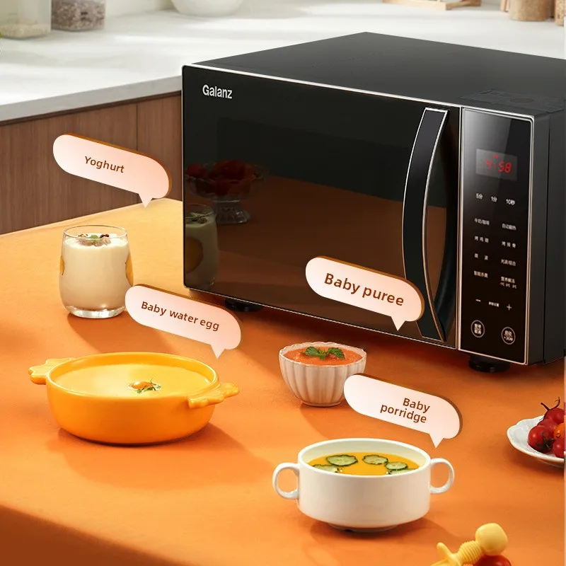 Galanz Electric 25L Flat-Panel Heating Smart Sterilizing Home All-in-One Microwave Steam Convection Oven Lightwave Technology