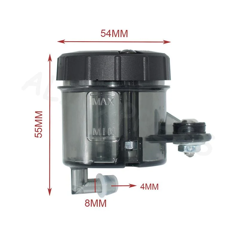 Universal Adelin Brake Fluid Reservoir Corrosion Resistant Oil Storage Tank Fit for Cars Motorcycles Scooters Off-road Bikes view 5