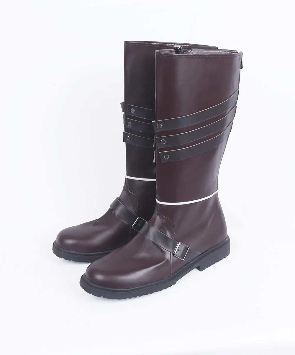 God Eater 2 Rage Burst: Julius Visconti Cosplay Boots, Custom Made for a Perfect Fit