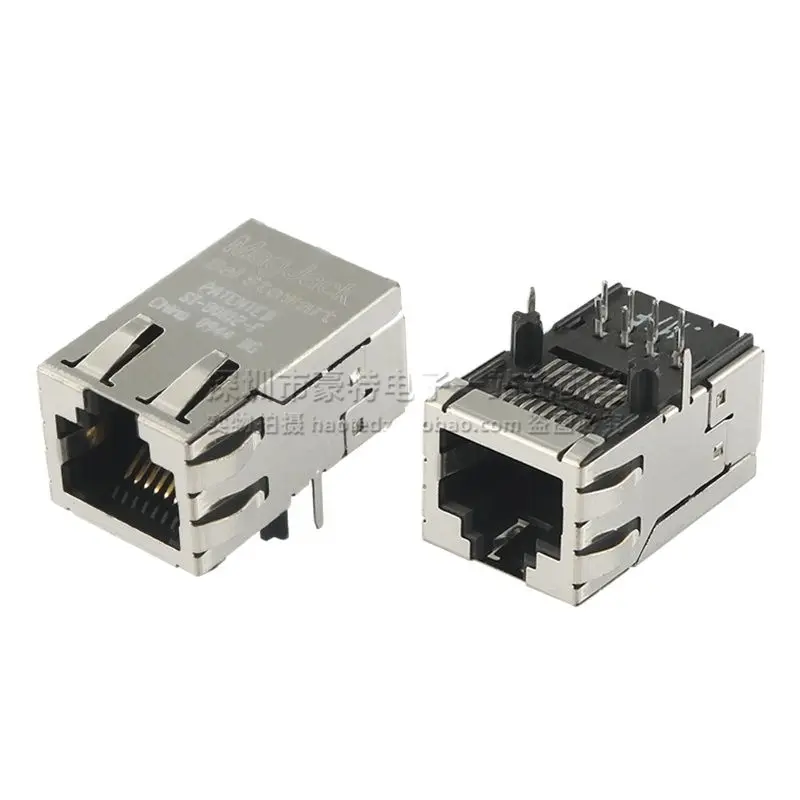 2Pcs/SI-80012-F Nieuwe Originele Geïmporteerd RJ45 Ethernet Netwerk Filter Connector Spot Kan Worden Geschoten Direct