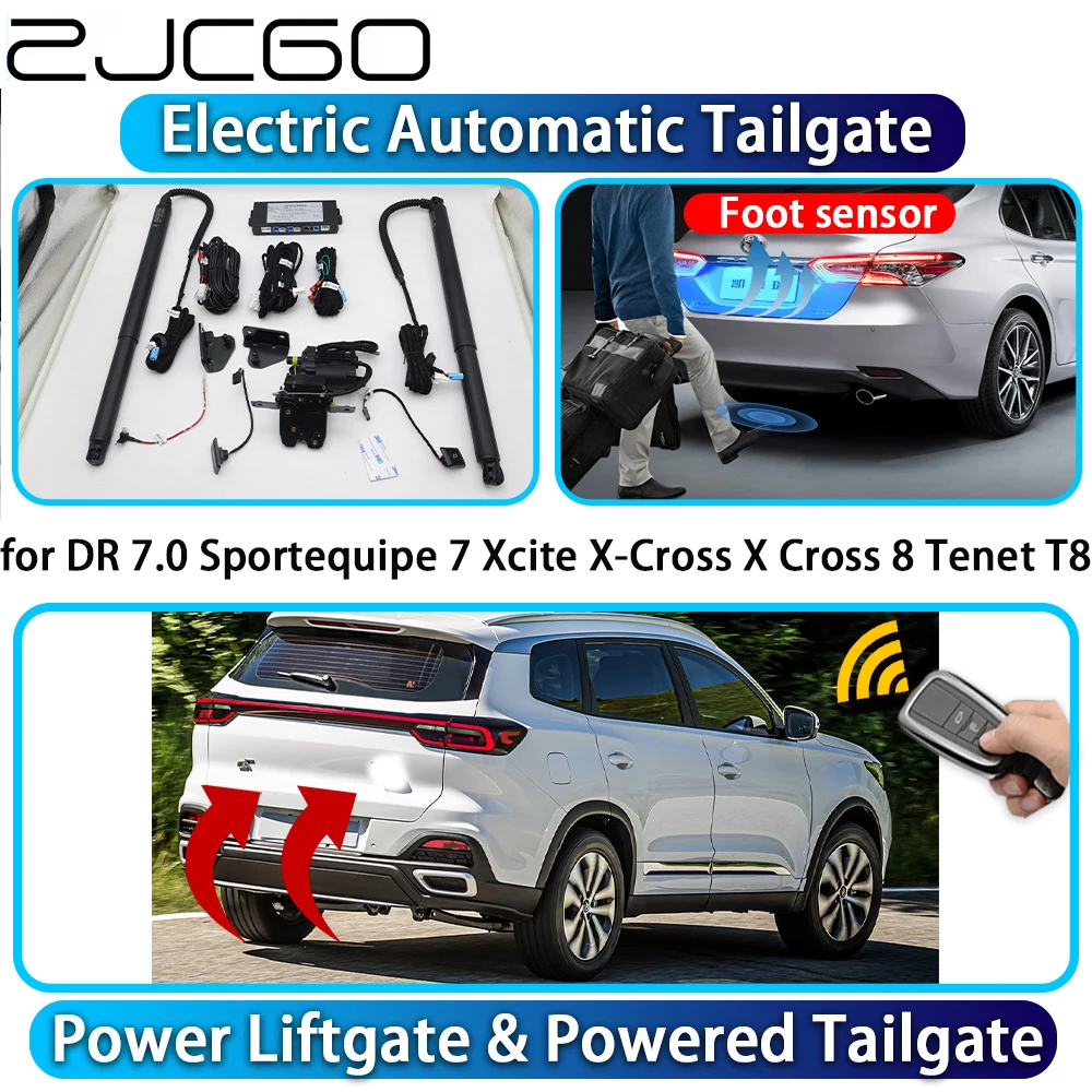 

for DR 7.0 Sportequipe 7 Xcite X-Cross X Cross 8 Tenet T8 Automatic Power Liftgate Powered Tailgate Intelligent Trunk Lift Kit