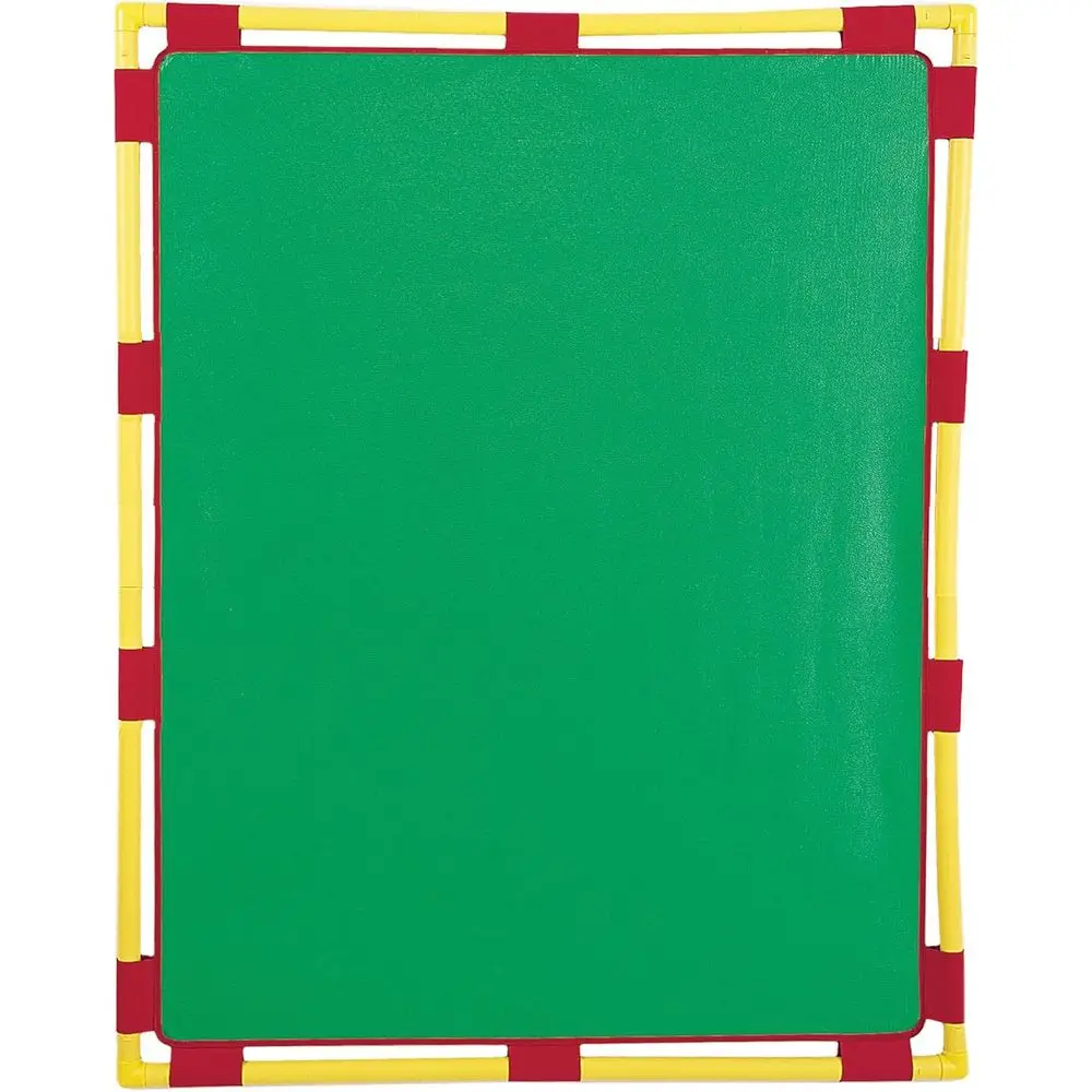 Green Water-Resistant Vinyl Classroom Divider Panel, Large Size for Privacy in Daycare or Preschool