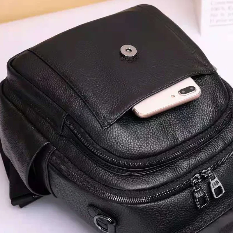 2024, новые модные элитные брендовые женские рюкзаки из натуральной кожи, женские студенческие рюкзаки для девочек, корейский повседневный дизайнерский рюкзак