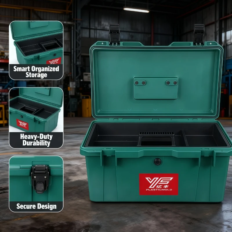 

Heavy Duty Portable Rolling Tool Box Lockable Metal Tool Chest Large Storage Organizer Mechanic Grade Caja De Herramientas