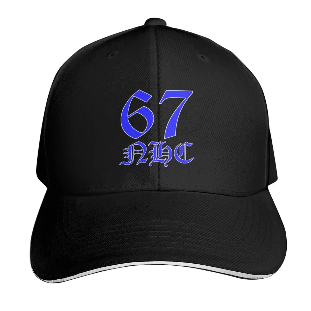 67 NHC Neighborhood Crip Baseball Cap Vintage Retro Embroidered Lightweight Packable Gift for Him Her