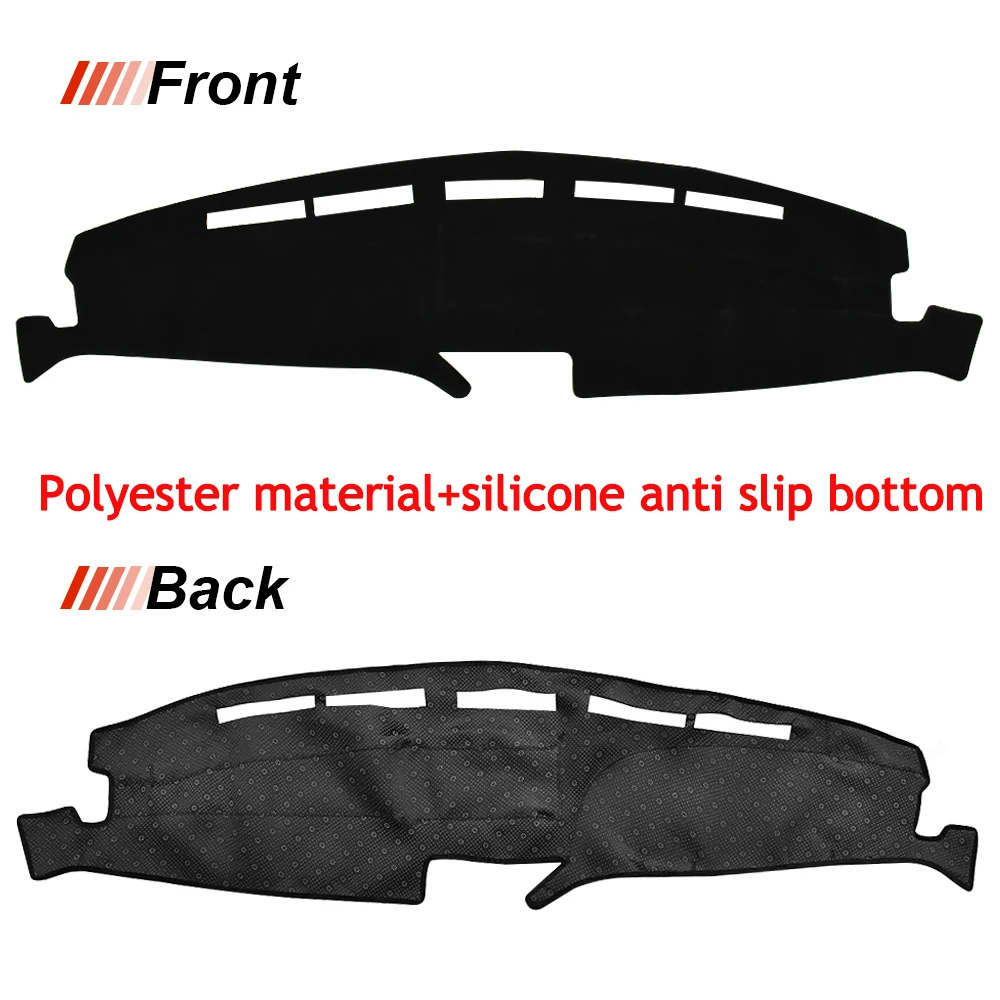 Dash Mat Dashboard Cover Sun Shade Carpet Accessories For FORD F150 F250 F350 F450 F550 1992-1996