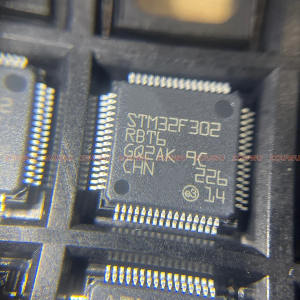 

5PCS~10PCS/LOT STM32F302RBT6 STM32F302 QFP64 100% original authentic