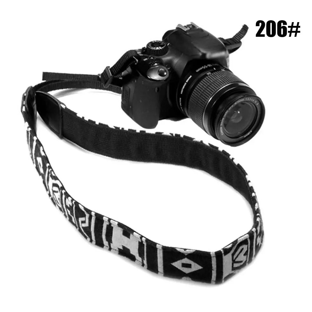 Camera Neck Shoulder Strap Adjustable Fashion Slr Camera Photography Belt Compatible For Canon Sony Panasonic