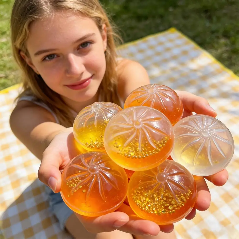 Transparentes DIY Dampfbrötchen Stressabbau-Spielzeug, Weiches Quetschbares Squishy zur Angstlinderung, Kreatives Entspannungs-Fidget-Spielzeug – Detail 4