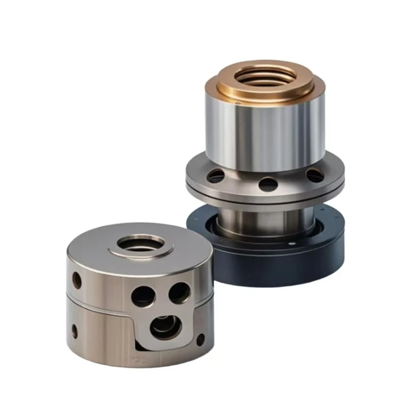 

Stainless steel and copper alloy custom CNC machined multi-hole position mechanical connection parts combination