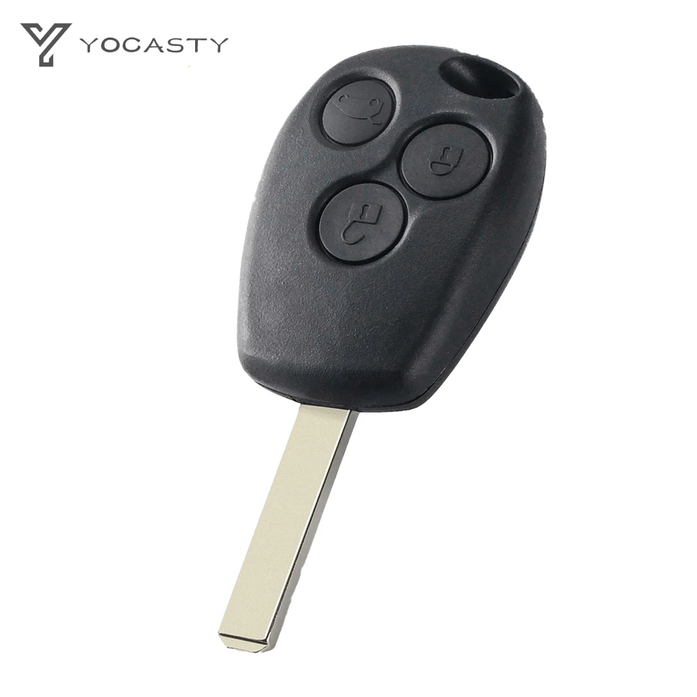 YOCASTY 3 Buttons Remote Control Key Fob For Renault Trafic Vivaro Primastar Movano Dacia Twingo 433MHz PCF7946 PCF7947 4A Chip