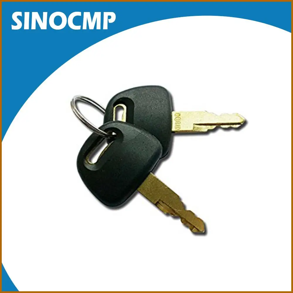 

2PCS H800 Heavy Equipment Ignition Key for Hitachi EX-1 EX-2 EX-3 ZX-1 ZX-2 ZX-3 Excavator Key Switch