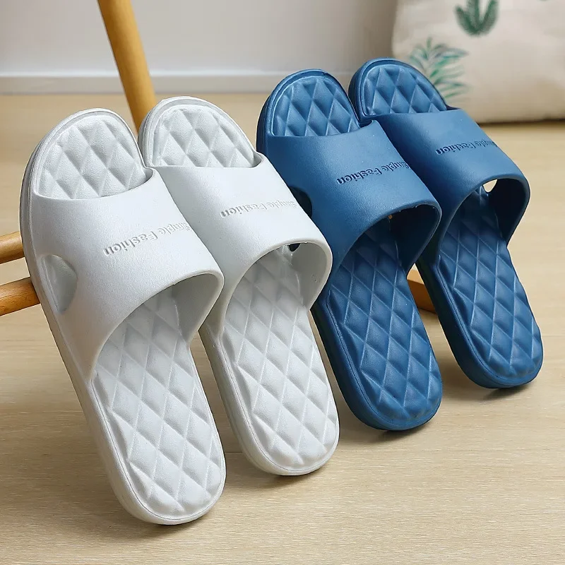 Big Size 48 49 Men Slippers Soft Thick Sole Women Summer Beach Sandals Home Couples Casual Flip Flop Hotel Shoes Bathroom Slides