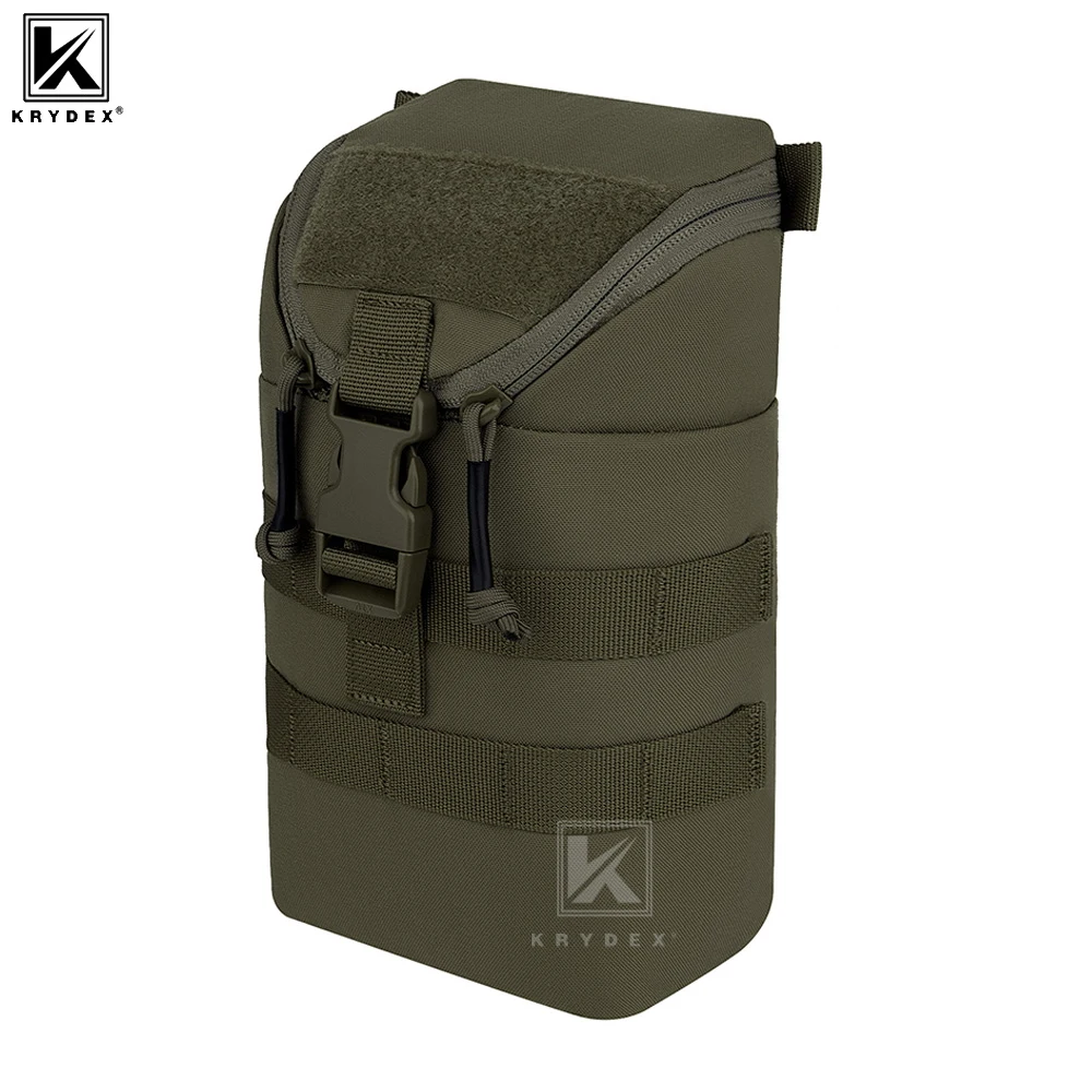 

Тактический подсумок KRYDEX Zip Rip GP, вертикальный, многофункциональный, с системой MOLLE, для хранения EDC, с быстрым доступом, боковой карман, для охоты, пейнтбола, инструментов