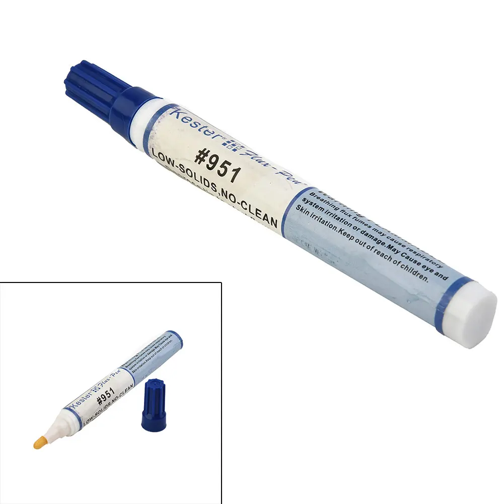 Soldering Pen Flux Pen Outdoor Home Industry Solid Low Power No Clean 1.5 Cm X 14 Cm For Soldering Solar Cells