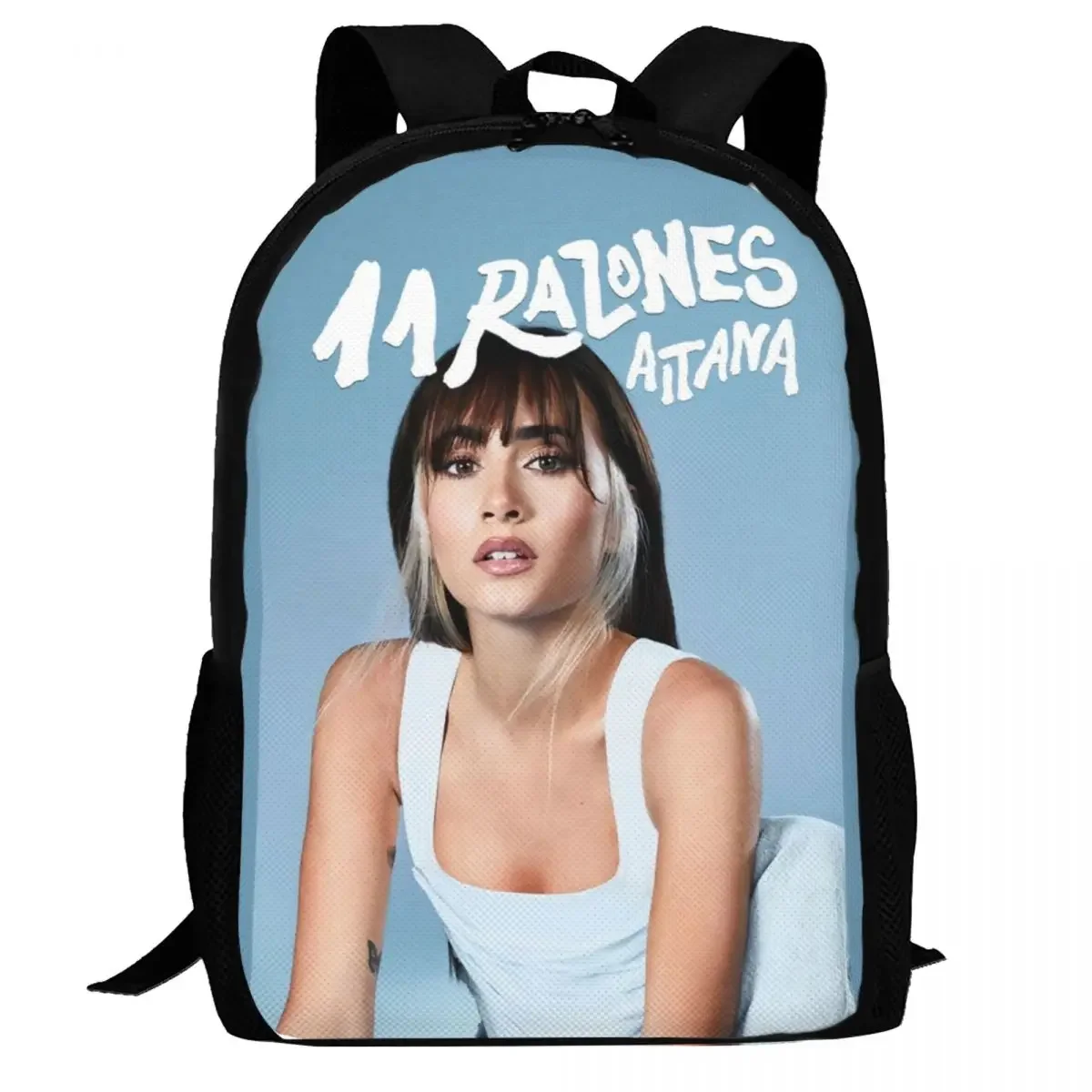 Spanish Singer A-Aitana Travel Laptop Backpack, Business College School Computer Bag Gift for Men & Women