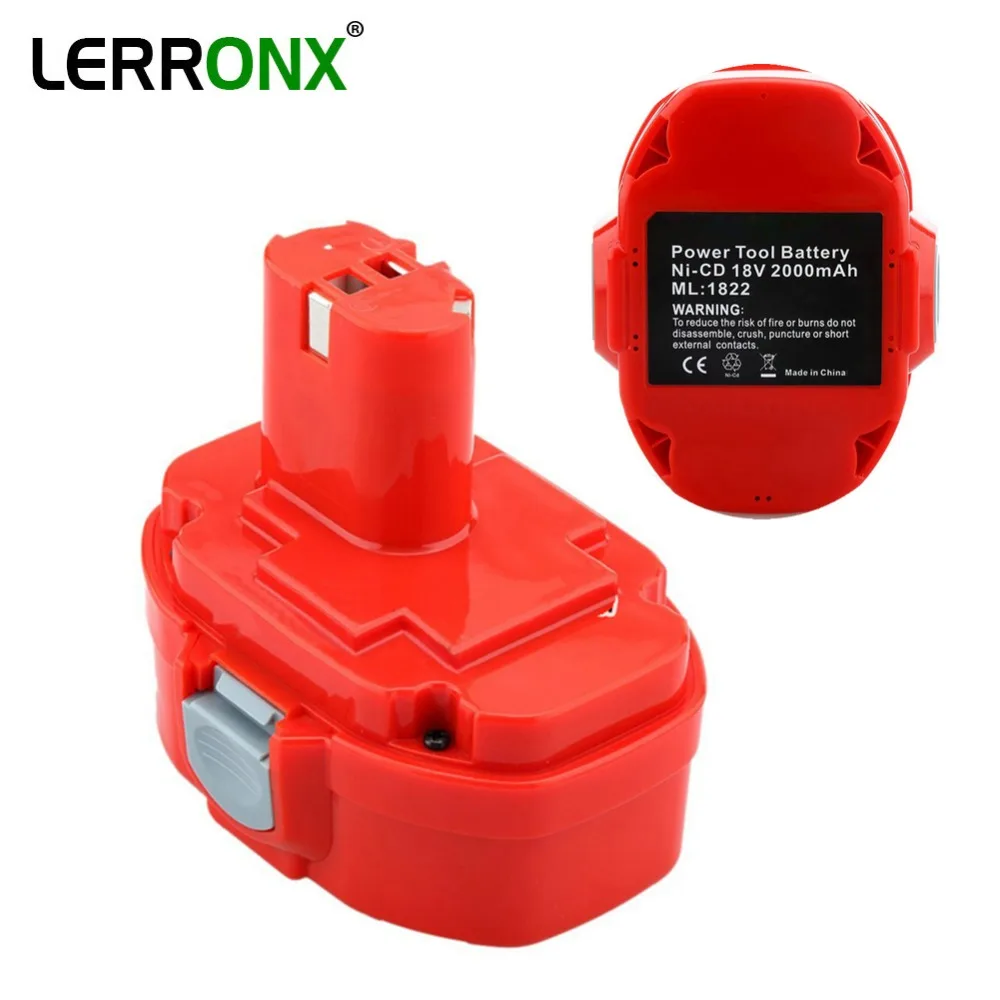 18V 2000mAh Ni-CD substituição da bateria recarregável para Makita Ferramentas Elétricas Brocas sem fio PA18 1822 1823 1833 1834 1835