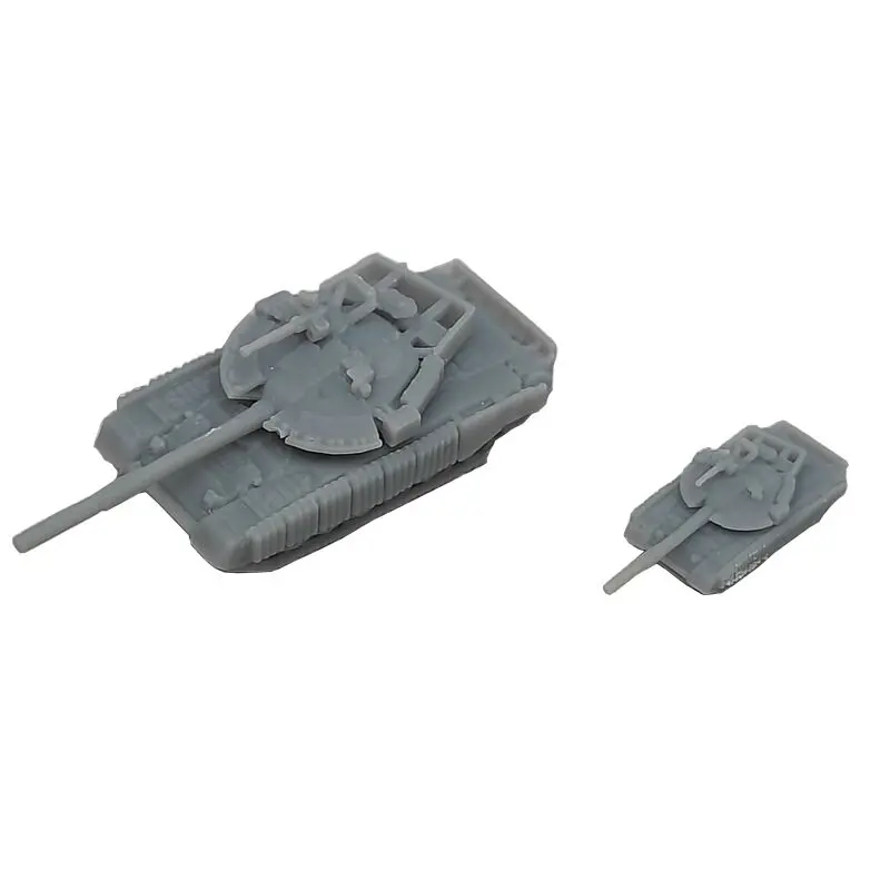 

5PCS Russian T-80BVM Main Battle Tank MBT Resin Toys 1/700 350 Scale Modern Combat Tanks Handmade Model DIY Micro Ornaments