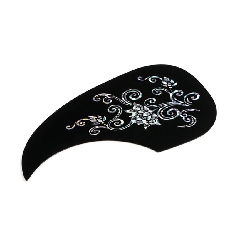 Acoustic Guitar Pickguard Scratch Plate Replacement Self Ahesive Guitar Pick Guard Guitar Accessories Enduring