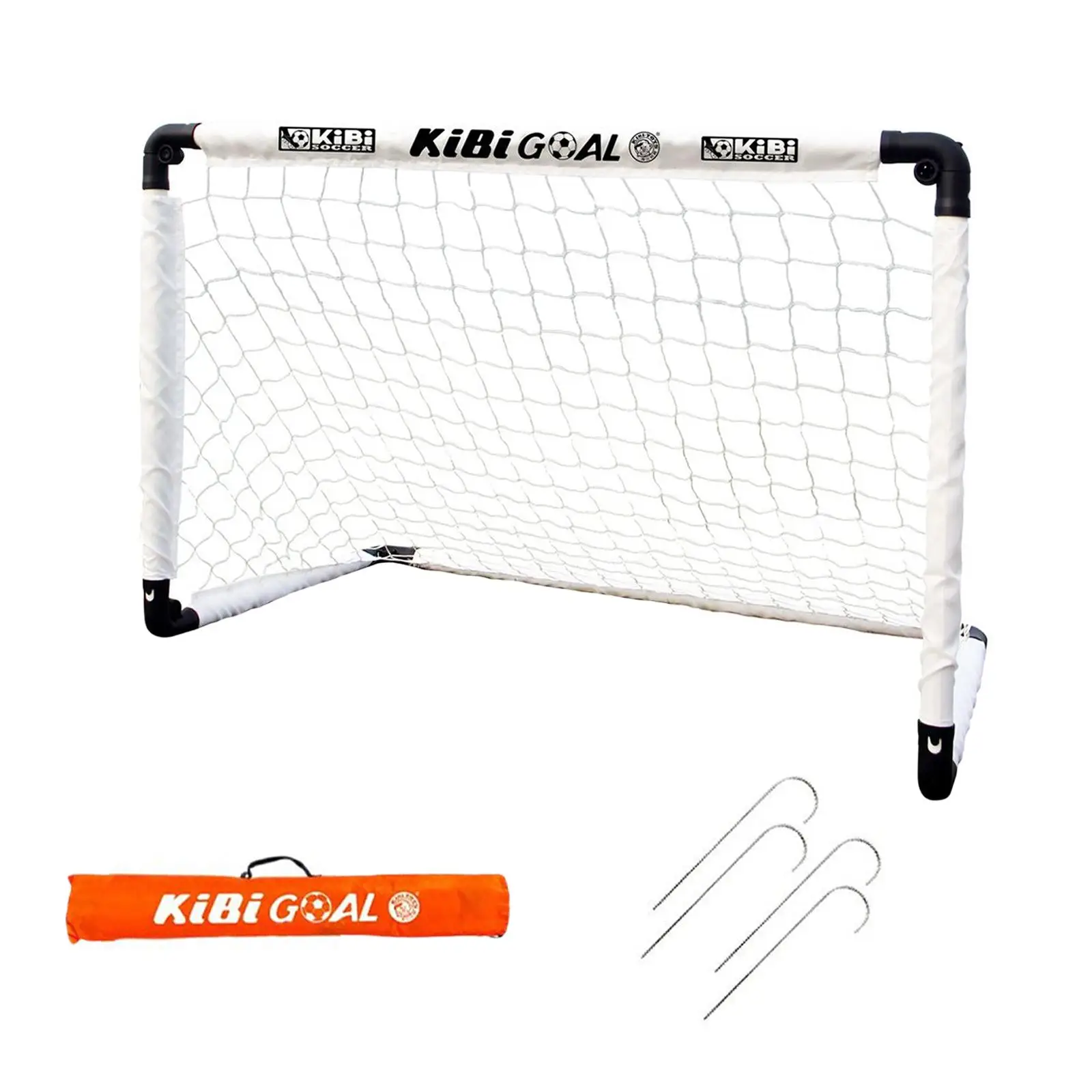 

Soccer Training Equipment for Kids Portable Mini Goal Post with Ball Pump for Garden Lawn Playset