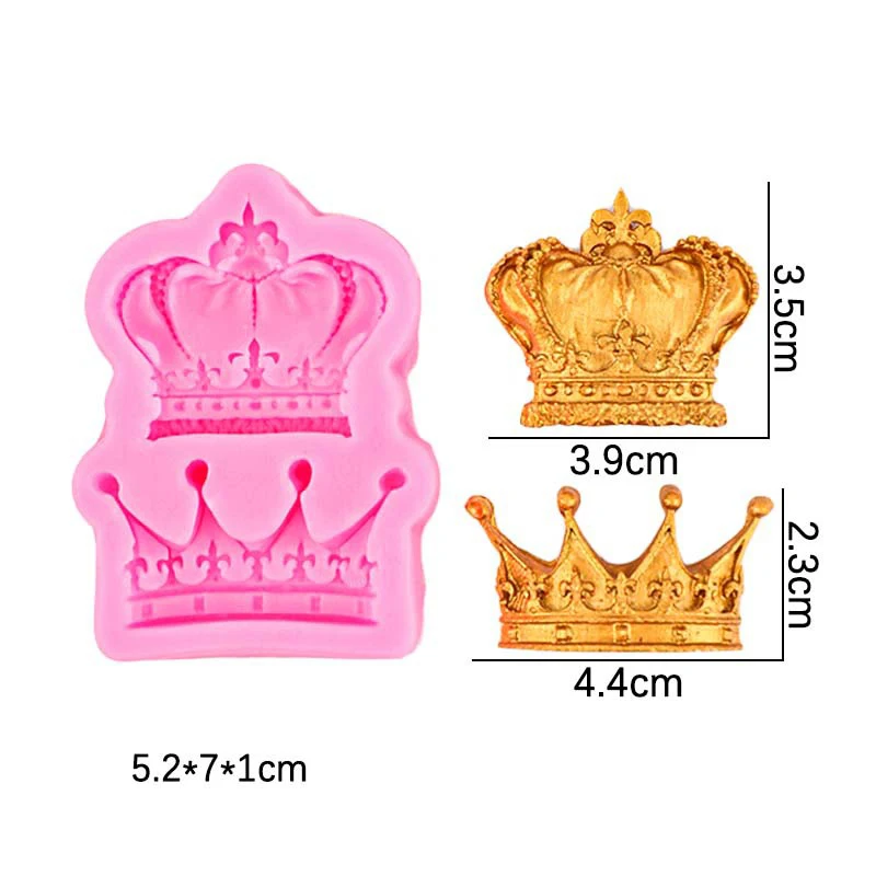 Kitchen Accessories Plum Crown Clamping Cooking Tools Cake Decorating Silicone Mold For Baking Fondant Sugar Craft Bakery Mug