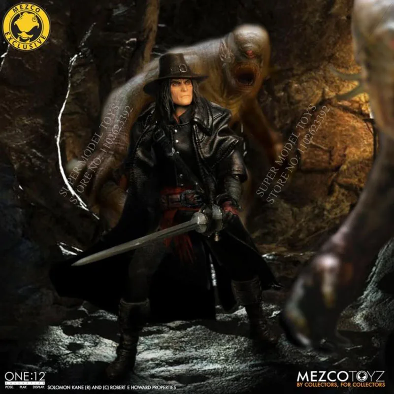 In Stock Mezco 1/12 Scale Male Soldier Solomon Kane Conan Series James Purefoy Full Set 6-inch Action Figure Model Fans Gifts