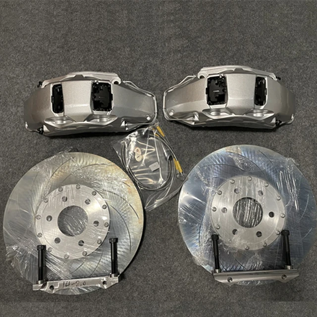 26 Style Auto Brake Systems Front 10Pot & Rear 4 Piston Brake Caliper
