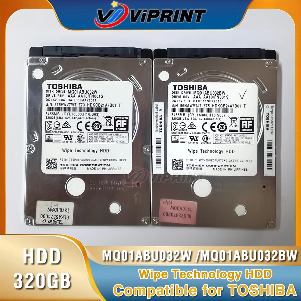 GO-00732000 320GB DISK DRIVE for Toshiba e-STUDIO 255 256 257 305 306 307 355 356 357 455 456 506 Encryption Wipe Technology HDD