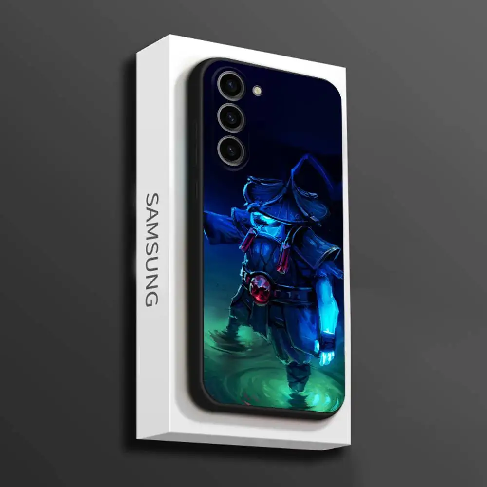 D-Dota-a 2 حافظة هاتف رائعة لهاتف سامسونج جالاكسي A 73,72,51,53,52,71,22,5G,Note,J7,8,9 غطاء أسود ناعم #4