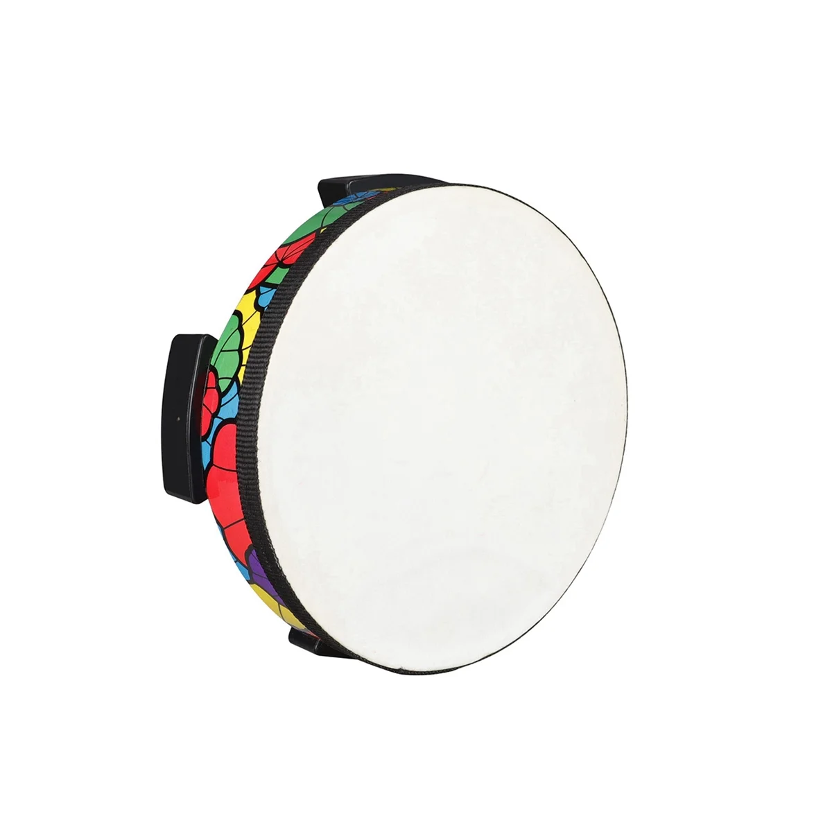 

Наземный барабан, аппликация из овчины, Тамбурин, ручной перкуссионный инструмент, детский музыкальный подарок, обучающая игрушка для детей