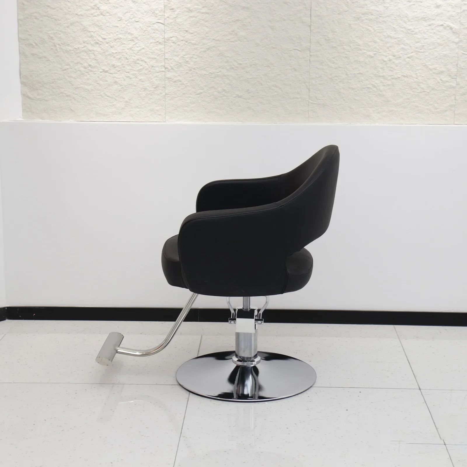 كرسي صالون حلاقة عتيق جديد لصالون الشعر، مقعد خاص قابل للرفع ومقعد لقص الشعر في منطقة الصباغة