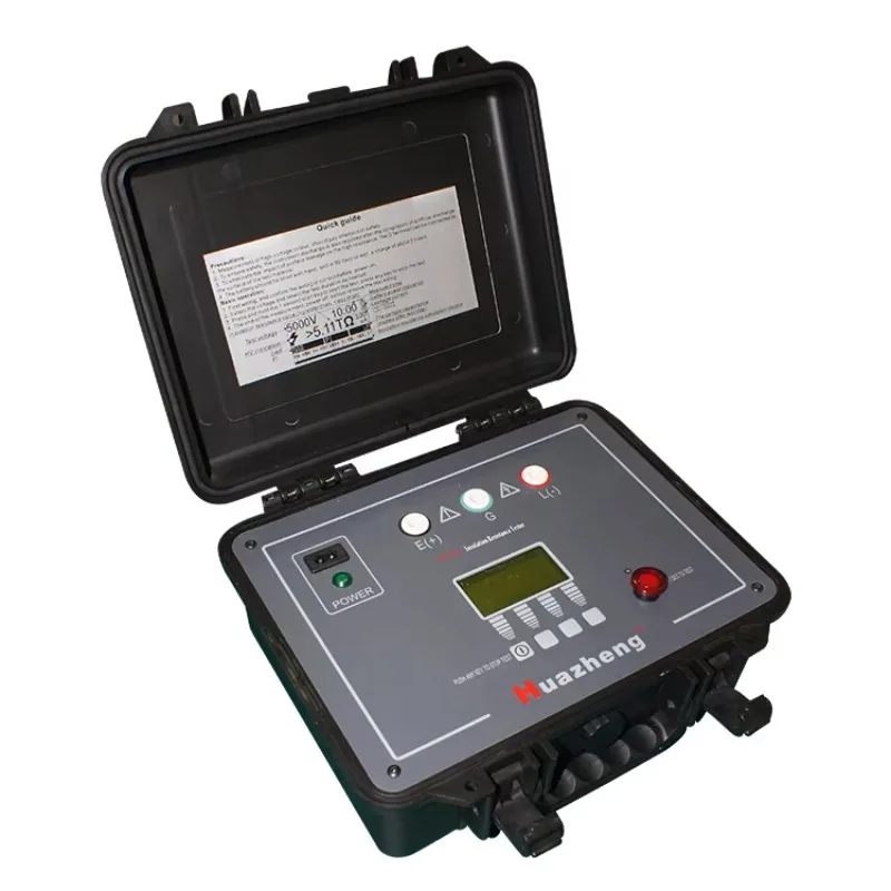 Huazheng Electric  Digital Insulation Resistance Test Set 5kv High Voltage Insulation Resisatnce Tester
