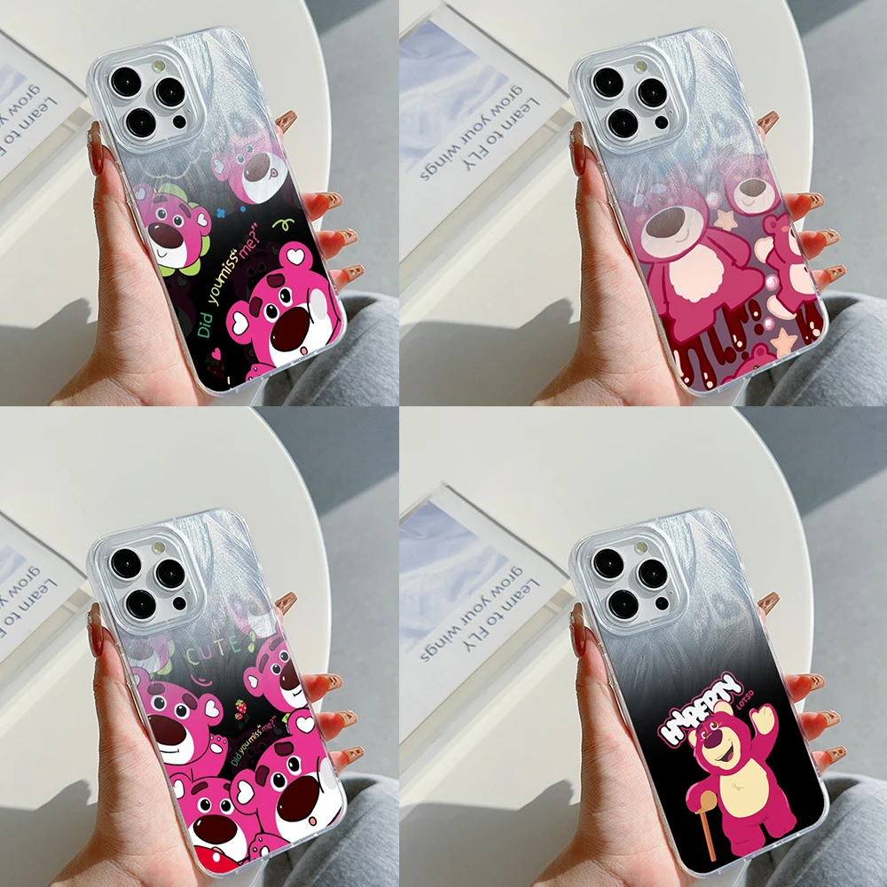 For Redmi Note 14 Pro 4G Note 14 Pro Plus 5G 13 Pro Feather Chiffon Texture Soft Case SS306 Lotso Toy Story