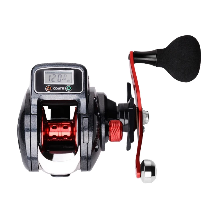 

Low Profile Linecounter Baitcast Tackle 6.3:1 9+1 Ball Bearing Digital Bait Casting Reels
