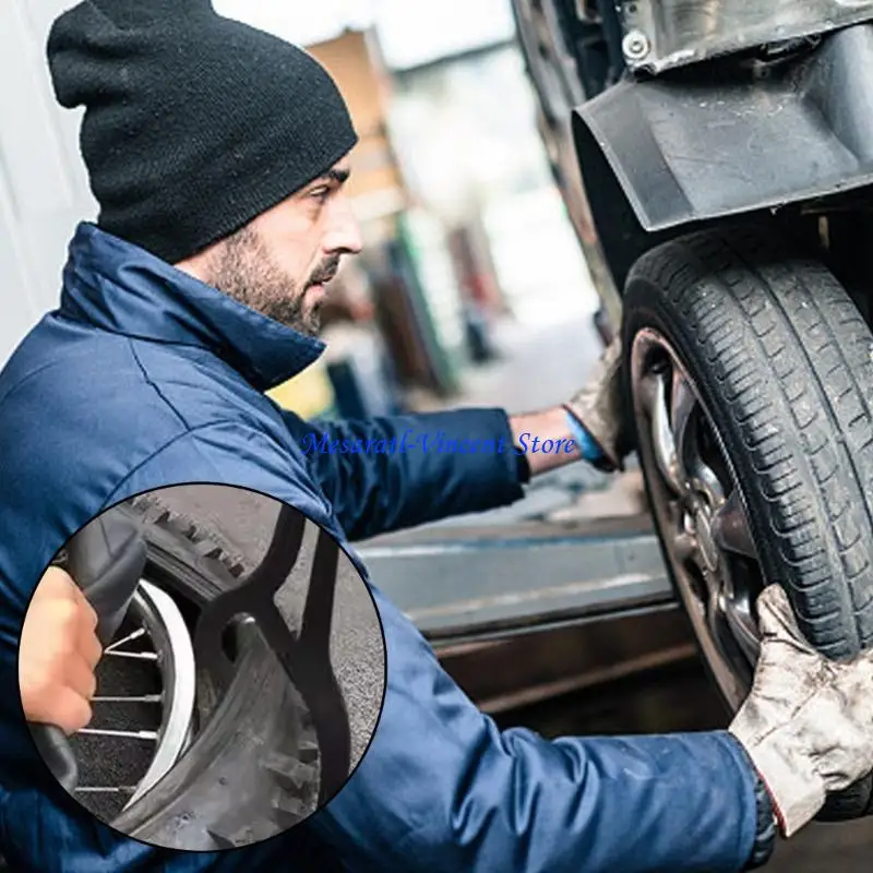 A70F Motorbike Pneu Reparo Reparar Ferramenta desmontagem da ferramenta desmontagem da ferramenta auxiliar