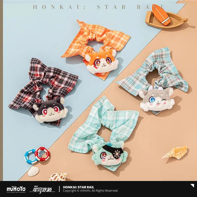 

[Genuine] miHoYo Game Honkai Star Rail AWOO Series Chimaera Plush Hair Tie Holder Headband Anime Accessory Cosplay Xmas Gifts