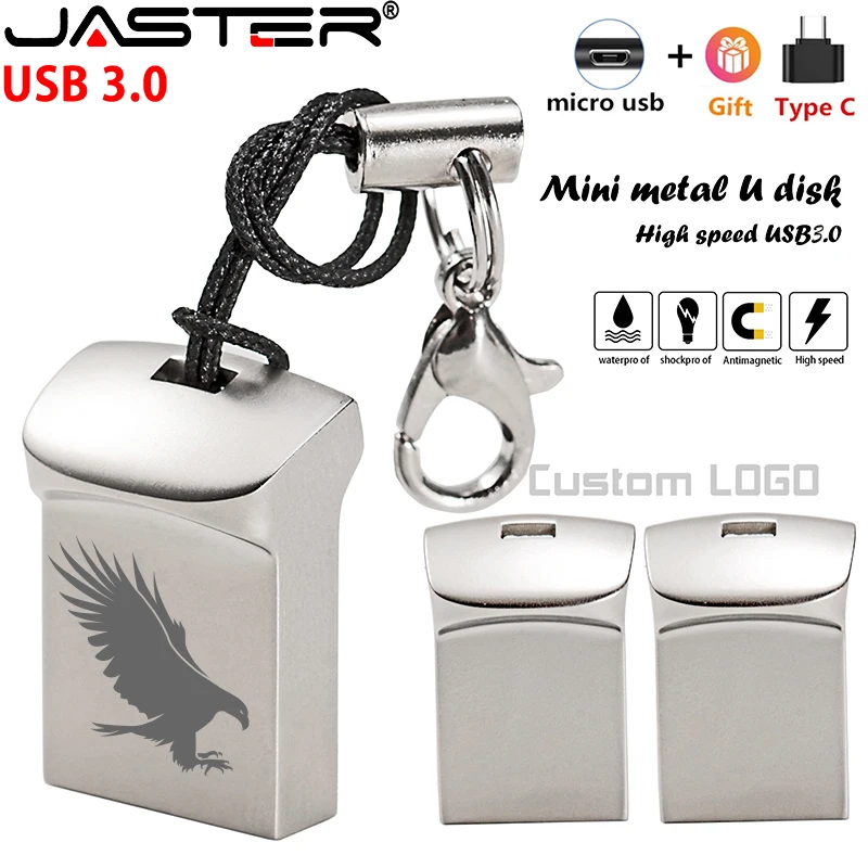 

Mini Metal 3.0 High Speed USB Flash Drive Pen Drives Pendrive External Storage Memory Stick 4GB 8GB 16GB 32GB 64GB