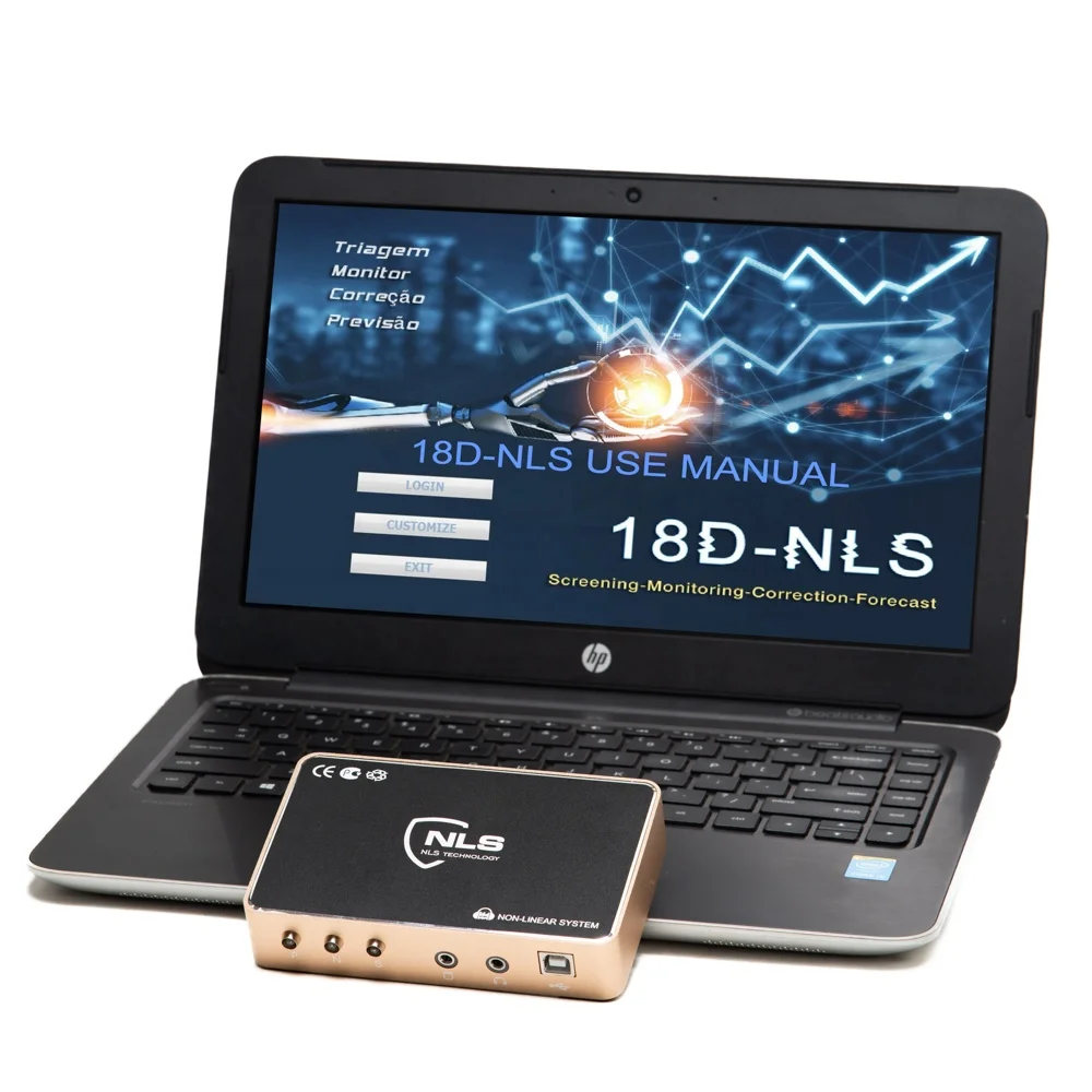 

Health Diagnostic System of 18d NLS Body Analyzer Multi Language