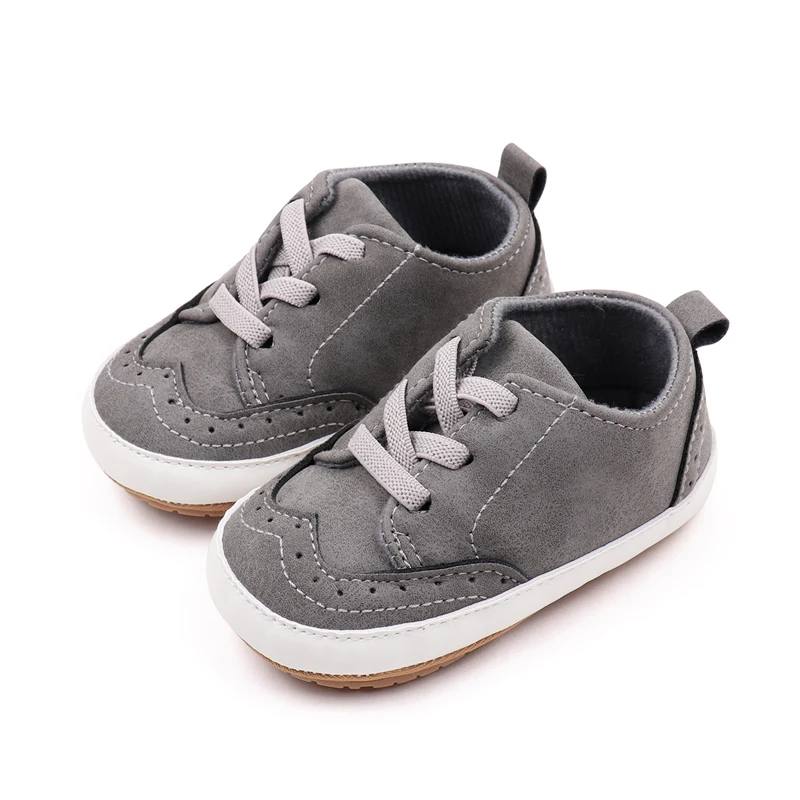 Scarpe da bambino Sneaker Scarpe da indossare casual per la primavera e l\'autunno Suola in TPR antiscivolo PU morbido di alta qualità per bambina