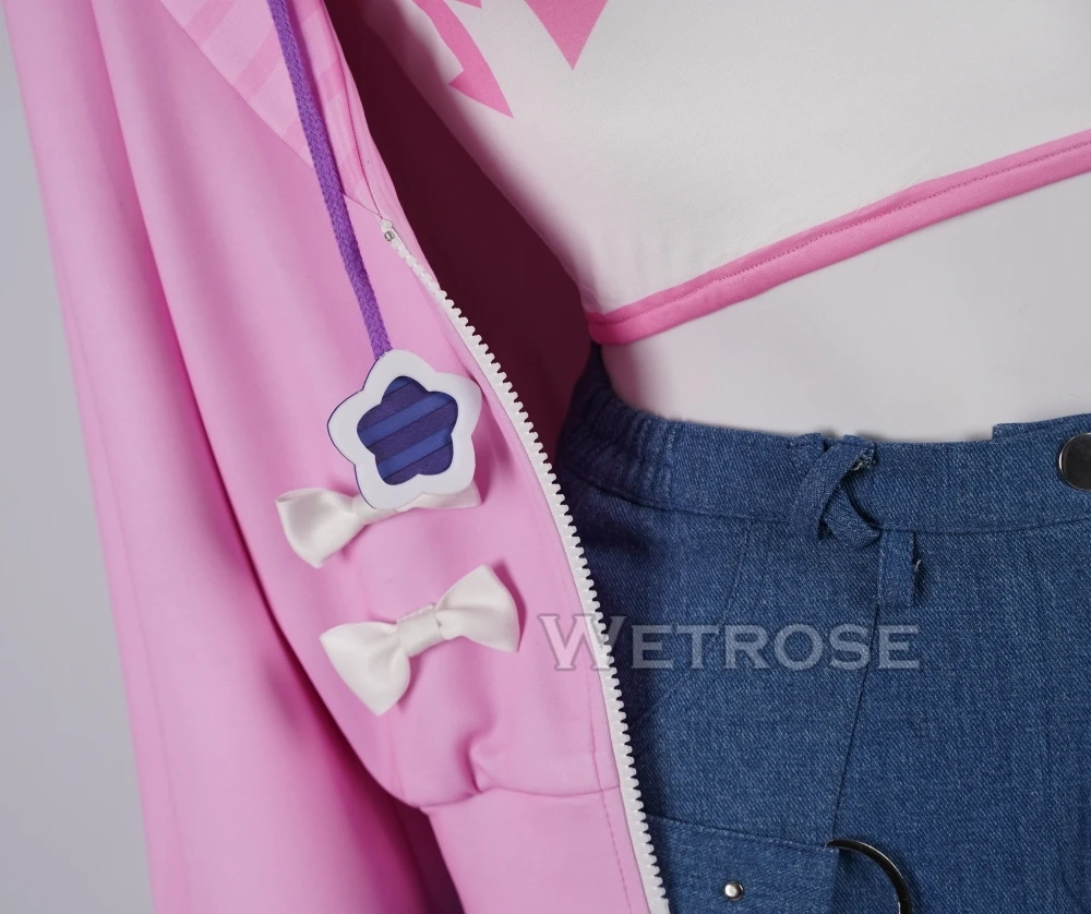 [Wetrose] В наличии Moco Mococo Abyssgard Косплей Костюм Повседневное Платье Hololive Holo Vtuber EN Новый Наряд Повседневная Одежда Пальто Плащ