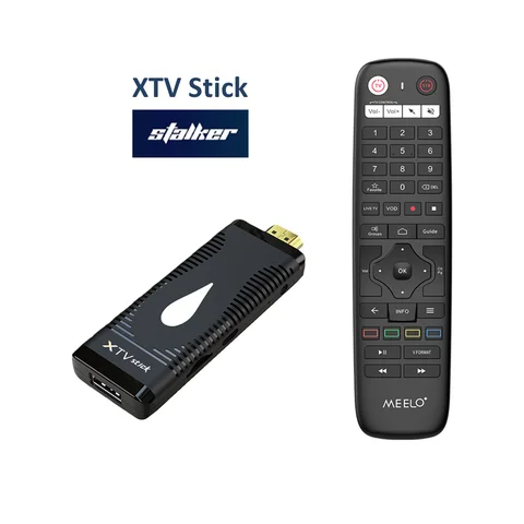 XTV Stick TV Box 2GB 16GB Android 10 OS 4k Meelo Plus XTV Box Media Player Stalker App for IPTV