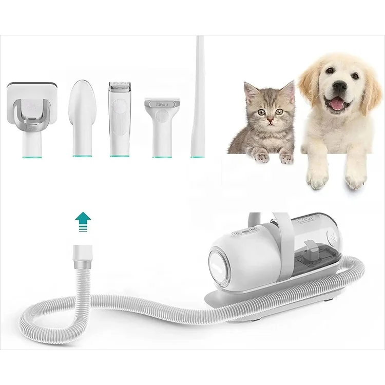 New Pet Grooming Kit Vacuum Suction 99% Pet Hair Pet Cleaning Grooming Products Tools For Dogs Cats