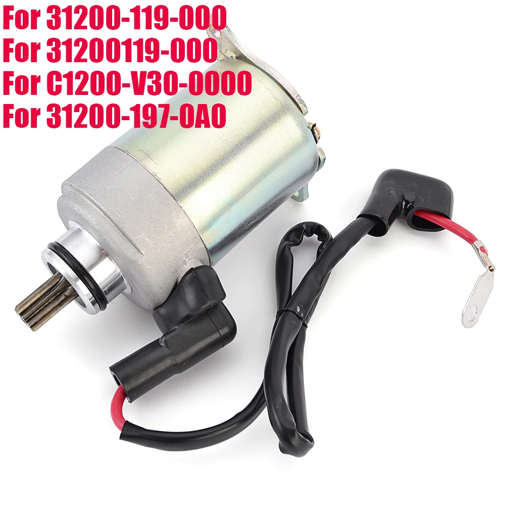

Starter Motor For Aeon Utility 125 180 Overland RS RSII 125 180 For Adly Sport Utility Crossover Crossroad 150 ATV 31200-119-000