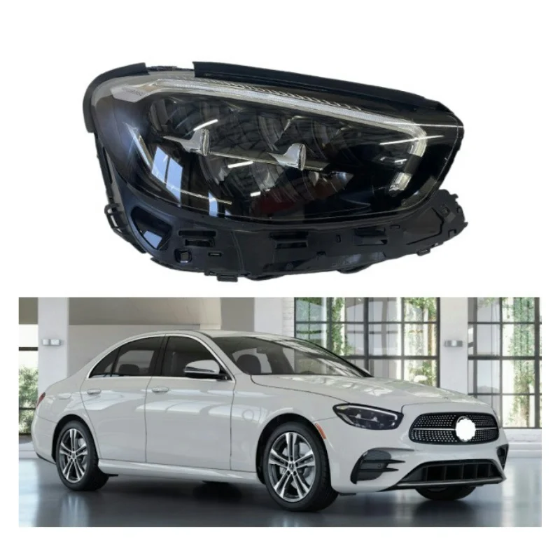 

W213 E Class Headlight Head Lamp LED Low for E200 E250 E260 E300 E450 2020 2021 2022 2023 2139066308 2139066408